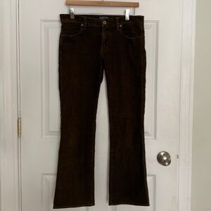 Polo Jean Company Corduroy Brown Pants Size 4x30 #579
